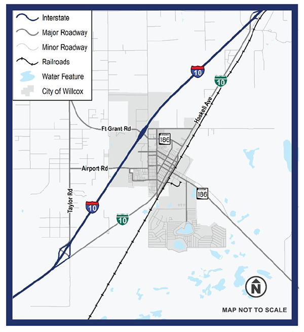 ADOT, Willcox study downtown freight traffic alternatives ADOT